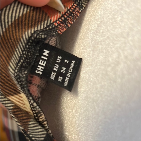 SHEIN | Women’s Size XS Plaid Suspender Skirt. Classic & Chic! - Picture 3 of 4